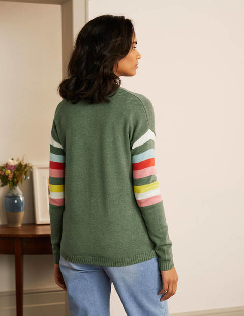 Lennox Relaxed Cardigan - Alder Melange Lennox Relaxed Cardigan - Alder Melange