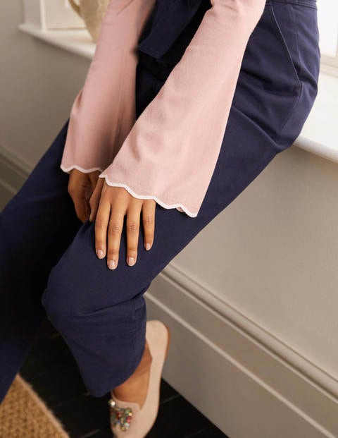 Cawdor Scallop Jumper - Milkshake Cawdor Scallop Jumper - Milkshake