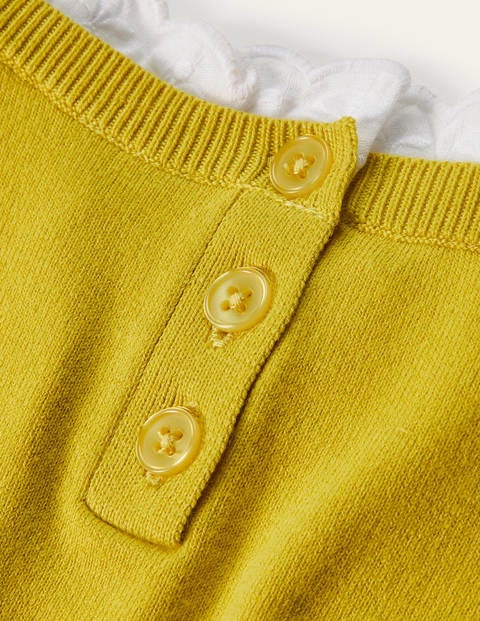 Lauderdale Frill Sweater - Chartreuse Lauderdale Frill Sweater - Chartreuse