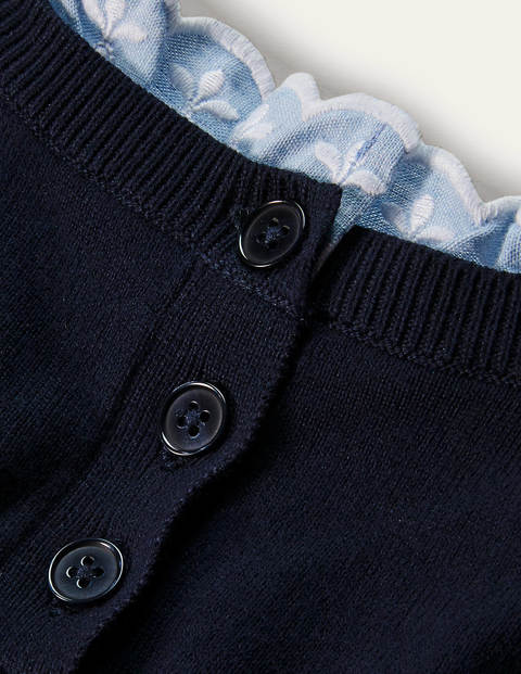 Lauderdale Frill Sweater - Navy Lauderdale Frill Sweater - Navy