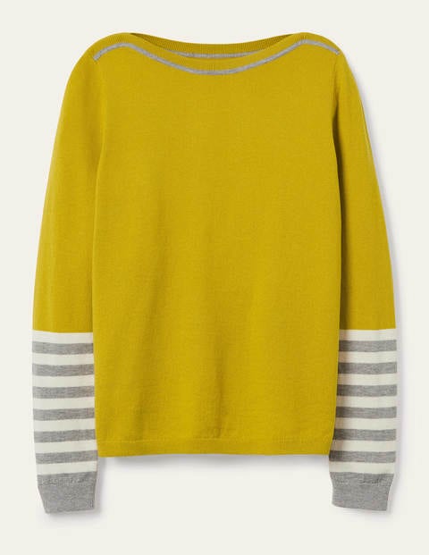 chartreuse sweater