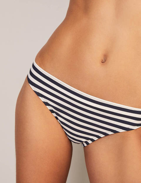 Bikini Bottoms - Navy/Ivory Wide Stripe Bikini Bottoms - Navy/Ivory Wide Stripe