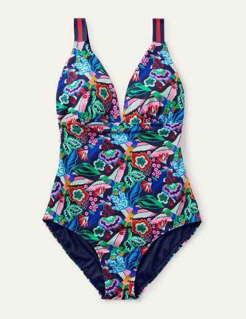 Cannes Swimsuit - French Navy, Exotic Escape Cannes Swimsuit - French Navy, Exotic Escape