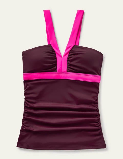 Corsica Tankini Top - Chockeberry Corsica Tankini Top - Chockeberry