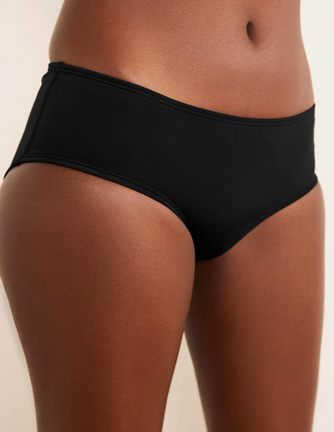 Amalfi Bikini Shorts - Black Amalfi Bikini Shorts - Black