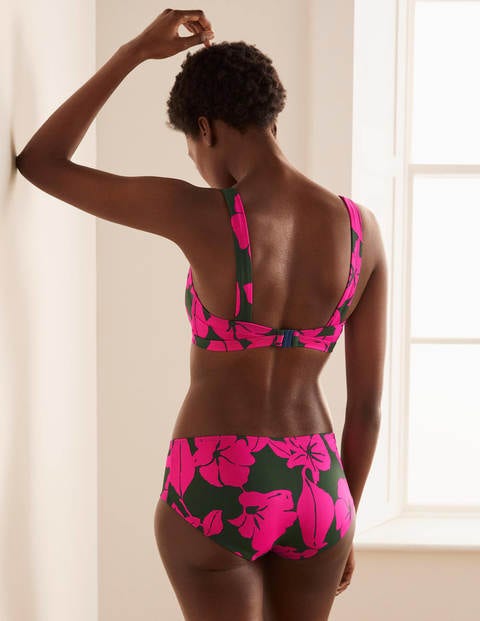 Bikini Shorts - Palm Leaf, Lush Bloom Bikini Shorts - Palm Leaf, Lush Bloom