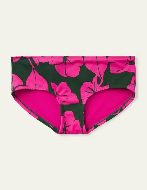 Bikini Shorts - Palm Leaf, Lush Bloom Bikini Shorts - Palm Leaf, Lush Bloom