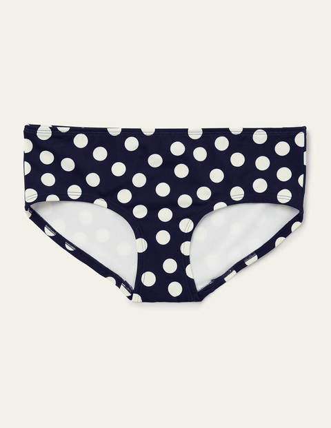 Amalfi Bikini Shorts - French Navy, Scattered Dot Amalfi Bikini Shorts - French Navy, Scattered Dot