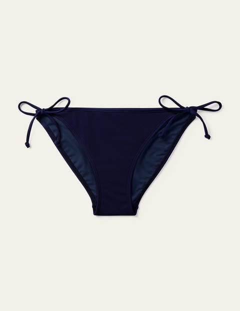 Bikinihöschen mit Bändern - Französisches Navy Bikinihöschen mit Bändern - Französisches Navy