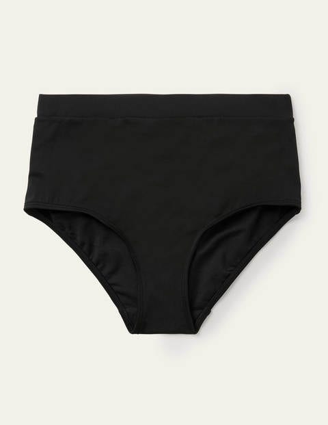 High Waisted Bikini Bottoms - Black High Waisted Bikini Bottoms - Black