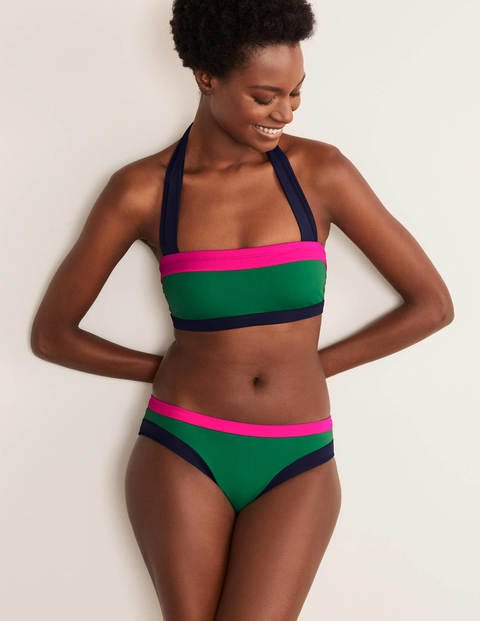 Santorini Bikini Bottoms - Verde Colourblock Santorini Bikini Bottoms - Verde Colourblock