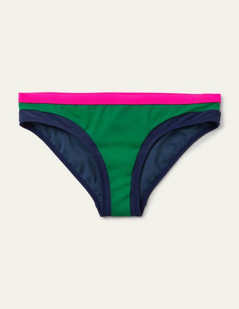 Santorini Bikini Bottoms - Verde Colourblock Santorini Bikini Bottoms - Verde Colourblock