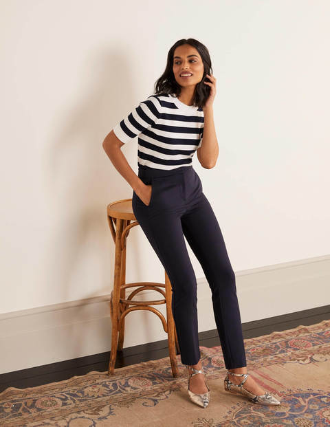 Hampshire Ponte 7/8 Trousers - Navy Hampshire Ponte 7/8 Trousers - Navy