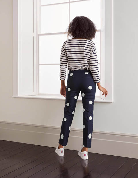 Richmond 7/8 Pants - French Navy, Regular Dot Richmond 7/8 Pants - French Navy, Regular Dot