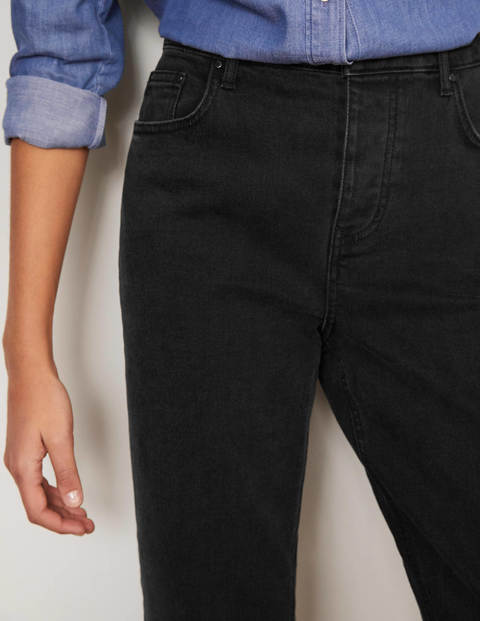 Relaxed Straight Jeans - Washed Black Relaxed Straight Jeans - Washed Black