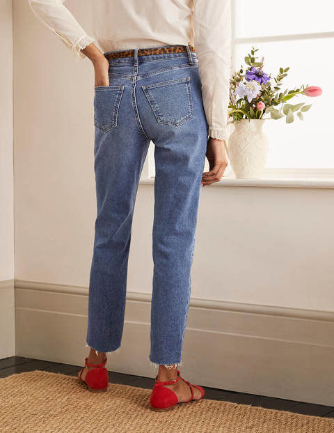 Jean droit décontracté - Vintage moyen Jean droit décontracté - Vintage moyen