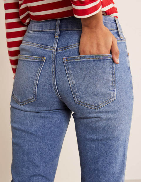 Girlfriend Jeans - Light Vintage Girlfriend Jeans - Light Vintage