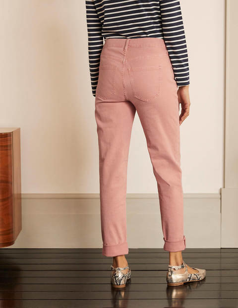 Girlfriend Jeans - Pale Pink Wash Girlfriend Jeans - Pale Pink Wash