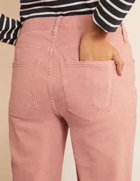 Girlfriend Jeans - Pale Pink Wash Girlfriend Jeans - Pale Pink Wash