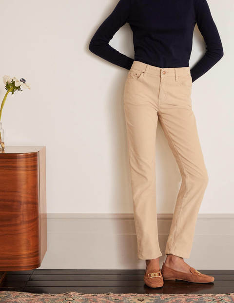 Cord Slim Straight Jeans - Rope Cord Slim Straight Jeans - Rope
