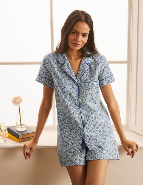 Phoebe PJ Shirt - Ivory, Pretty Paisely Phoebe PJ Shirt - Ivory, Pretty Paisely