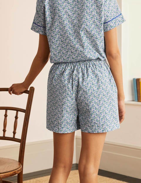 Phoebe PJ Shorts - Ivory, Pretty Paisely Phoebe PJ Shorts - Ivory, Pretty Paisely