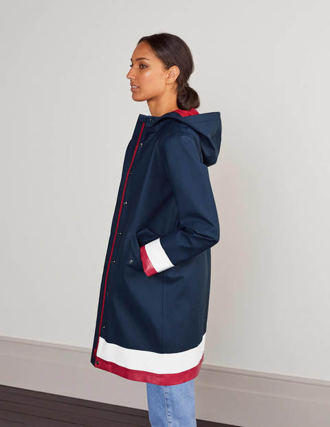 Morris Waterproof Mac - Navy Morris Waterproof Mac - Navy