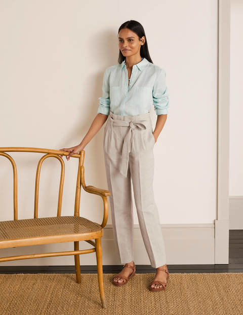Ludgate Paperbag-Hose - Ecru Ludgate Paperbag-Hose - Ecru