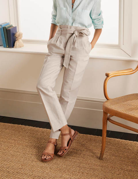 Ludgate Paperbag-Hose - Ecru Ludgate Paperbag-Hose - Ecru