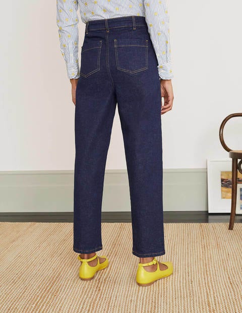 Barrel Leg Jeans - Indigo Barrel Leg Jeans - Indigo