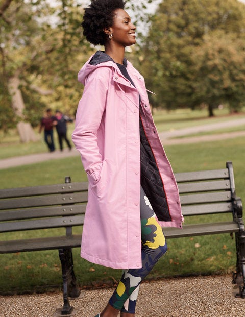 Tiverton Raincoat - Soft Peony Tiverton Raincoat - Soft Peony
