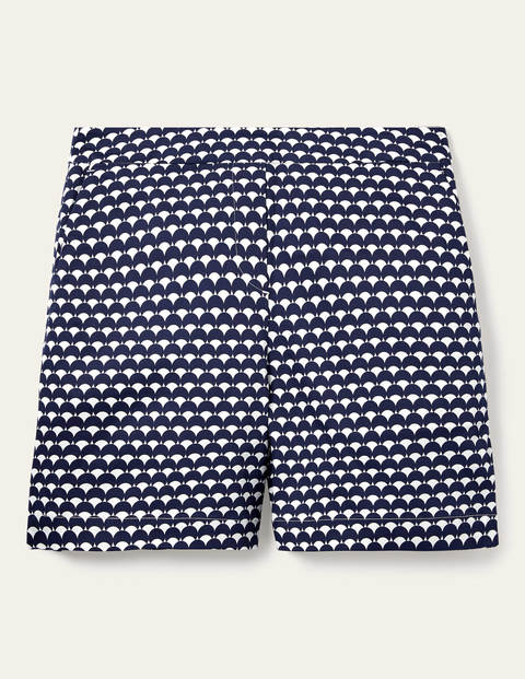 Danby Pull On Shorts - French Navy, Scallop Row Danby Pull On Shorts - French Navy, Scallop Row