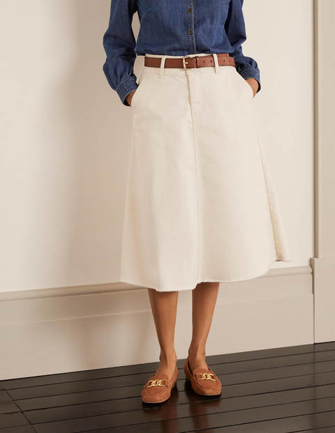 midi skirt with pockets 5 tabs 1 set