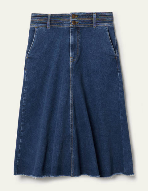 Effie Midi Skirt - Mid Vintage Effie Midi Skirt - Mid Vintage