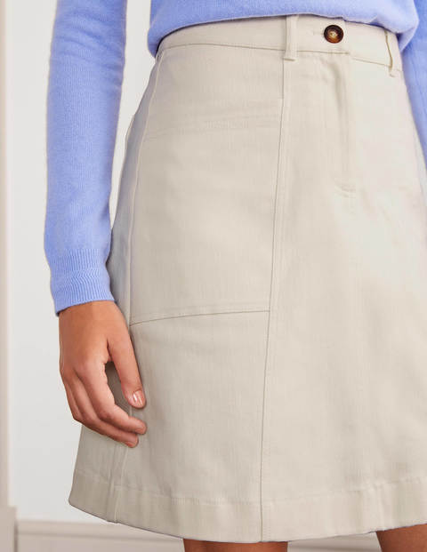 Abingdon Mini Skirt - Ecru Abingdon Mini Skirt - Ecru