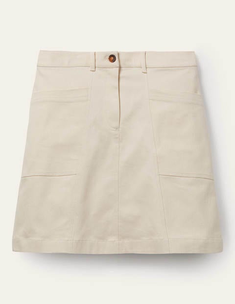 Abingdon Mini Skirt - Ecru Abingdon Mini Skirt - Ecru