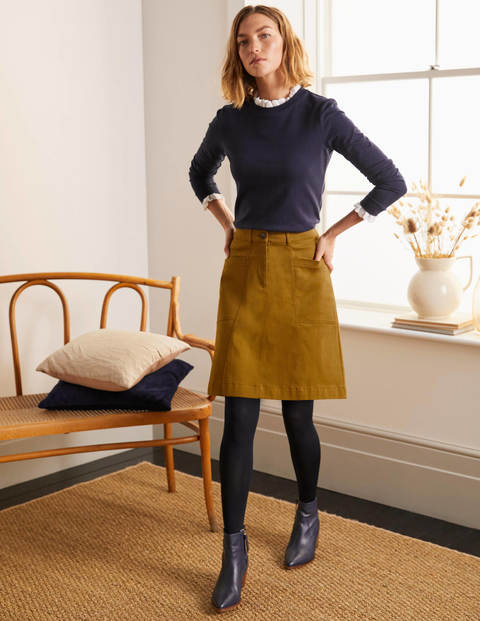 Abingdon Mini Skirt - Frankincense Abingdon Mini Skirt - Frankincense