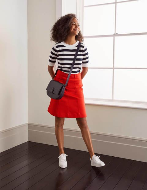Abingdon Mini Skirt - Cherry Red Abingdon Mini Skirt - Cherry Red