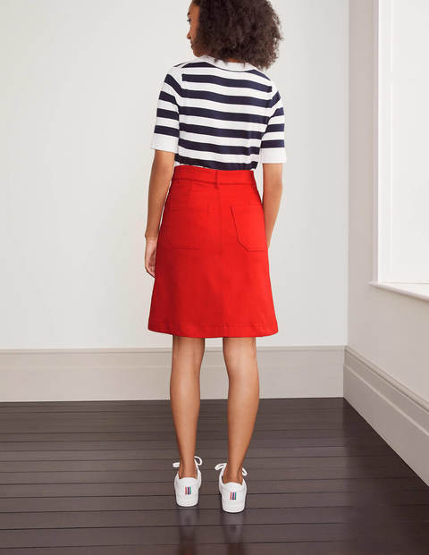 Abingdon Mini Skirt - Cherry Red Abingdon Mini Skirt - Cherry Red