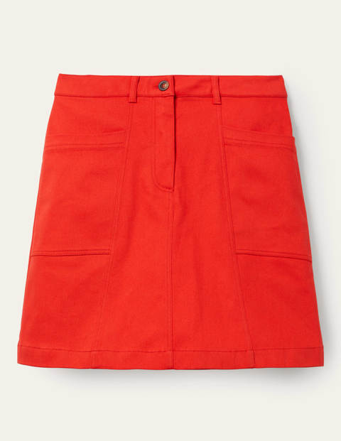 Abingdon Mini Skirt - Cherry Red Abingdon Mini Skirt - Cherry Red