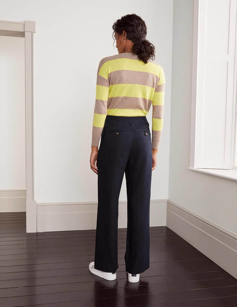 Eldon Linen Pants - Navy Eldon Linen Pants - Navy