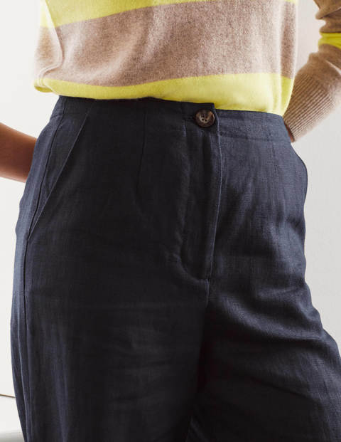 Eldon Linen Pants - Navy Eldon Linen Pants - Navy