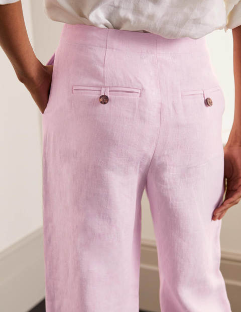 Eldon Linen Pants - Soft Peony Tonic Eldon Linen Pants - Soft Peony Tonic