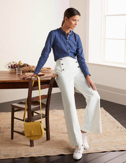 Runswick Sailor Pants - Ivory Runswick Sailor Pants - Ivory