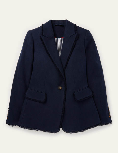 Hever Blazer - Navy Hever Blazer - Navy