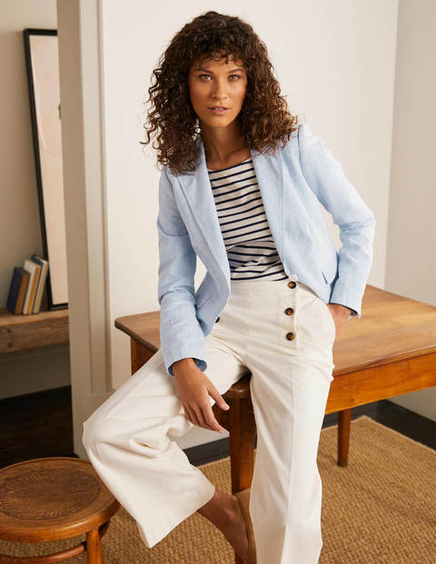 Framlingham Blazer - Cabin and Ivory Stripe Framlingham Blazer - Cabin and Ivory Stripe