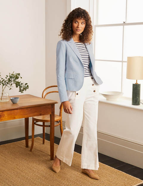 Framlingham Blazer - Cabin and Ivory Stripe Framlingham Blazer - Cabin and Ivory Stripe
