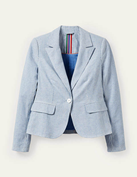 Framlingham Blazer - Cabin and Ivory Stripe Framlingham Blazer - Cabin and Ivory Stripe