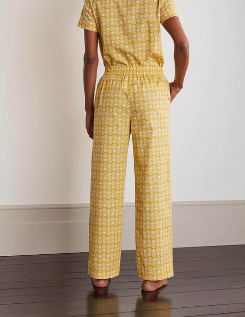Phoebe PJ Bottoms - Chartreuse, Pineapple Geo Phoebe PJ Bottoms - Chartreuse, Pineapple Geo
