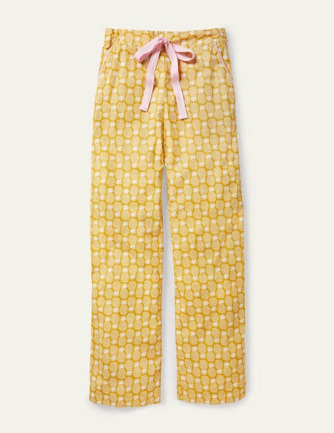 Phoebe PJ Bottoms - Chartreuse, Pineapple Geo Phoebe PJ Bottoms - Chartreuse, Pineapple Geo